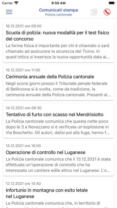 Polizia e Territorio Schermata dell'app #1