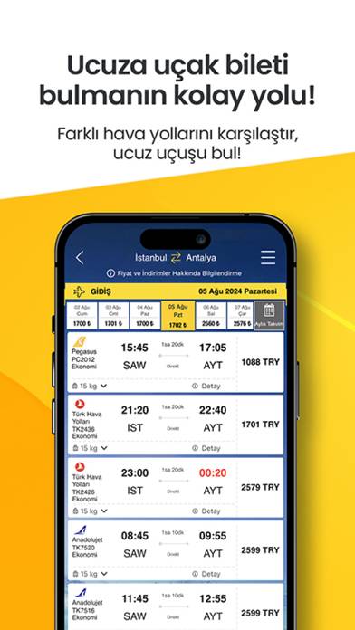 Ucuzabilet App screenshot