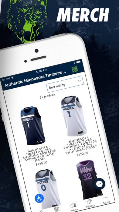 Timberwolves plus Target Center App screenshot #3