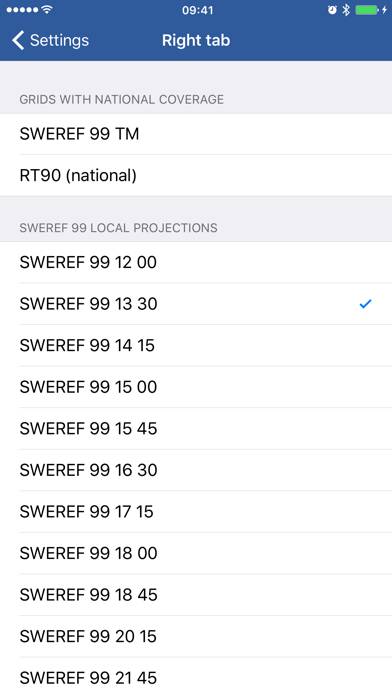 Swedish Coordinates PRO App screenshot #5