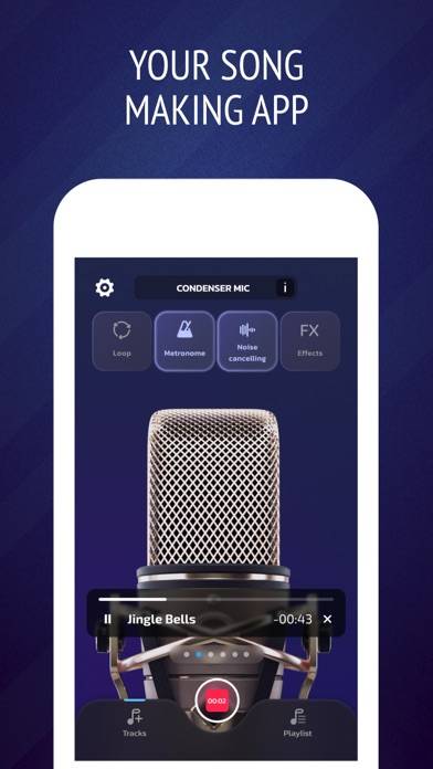 Pro Microphone: Voice Record Скриншот приложения #2