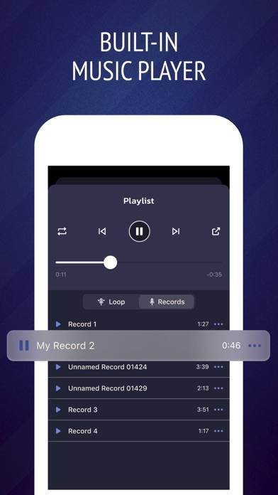 Pro Microphone: Voice Record Schermata dell'app #6