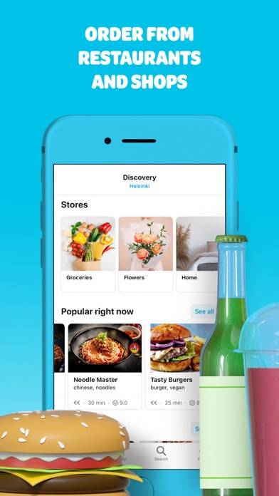 Wolt Delivery: Food and more App screenshot #1