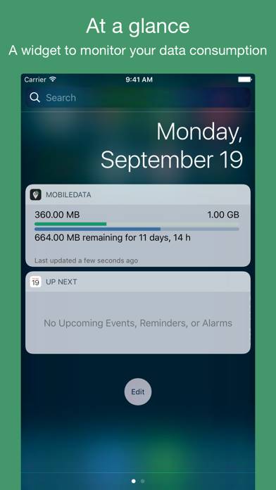 MobileData App-Screenshot #1
