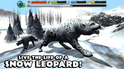 Snow Leopard Simulator Скриншот приложения #1
