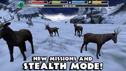 Snow Leopard Simulator Captura de pantalla de la aplicación #3