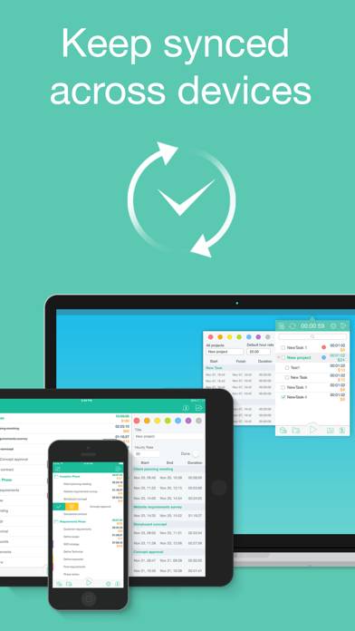 Chrono Plus – Time Tracker Schermata dell'app #5