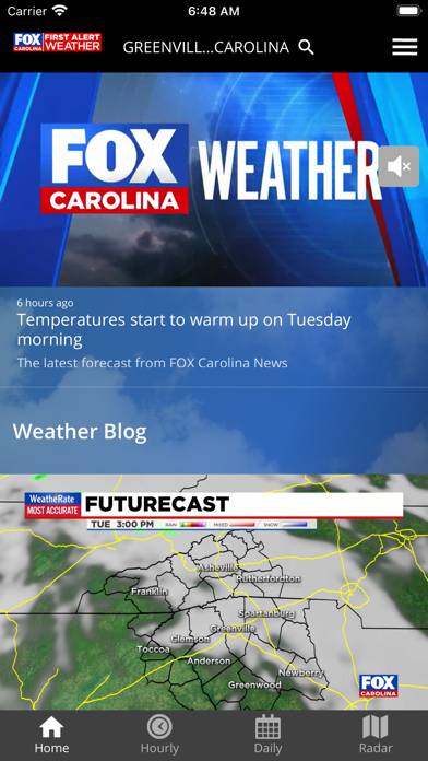 FOX Carolina Weather App screenshot #2
