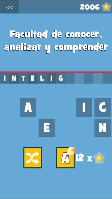 Palabra Correcta captura de pantalla del juego