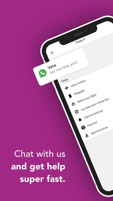 Volaris App screenshot