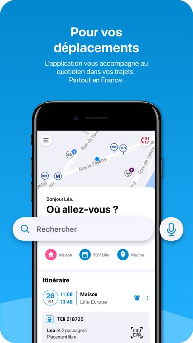 Assistant SNCF App screenshot #2