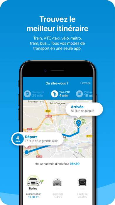 Assistant SNCF App screenshot #3