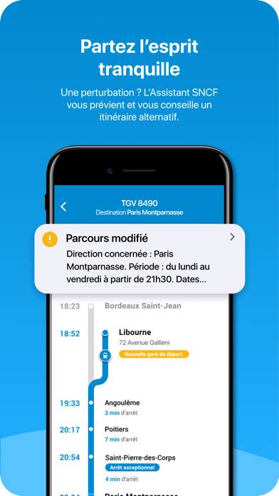 Assistant SNCF Capture d'écran de l'application #4