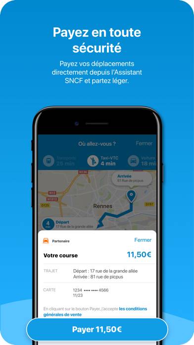 Assistant SNCF Capture d'écran de l'application #6