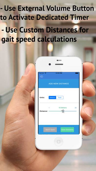 Gait Speed App screenshot #2