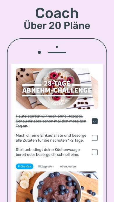 YAZIO Calorie Counter & Diet Schermata dell'app #4