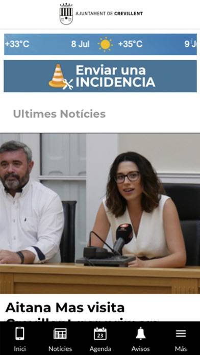 Crevillent captura de pantalla