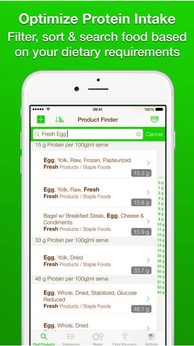 Protein-Check: Discover Top High Protein Rich Foods List for the best Power Diet App screenshot #5