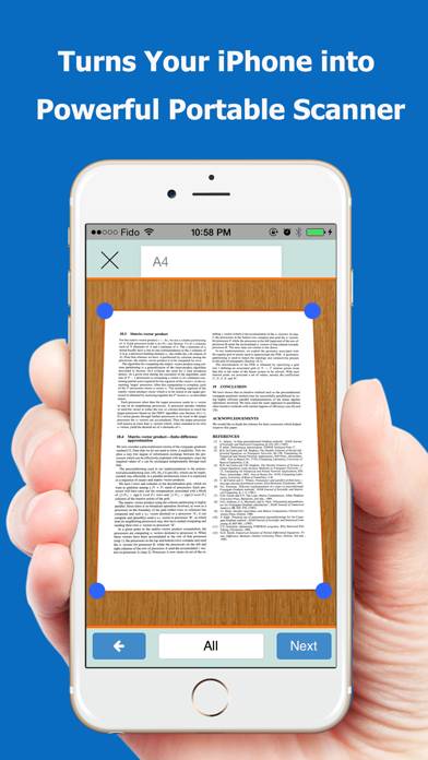 TopScanner : PDF Scanner App App screenshot #1