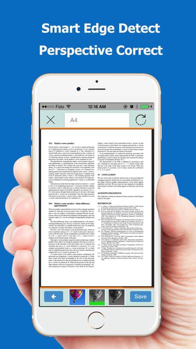 TopScanner : PDF Scanner App Schermata dell'app #2