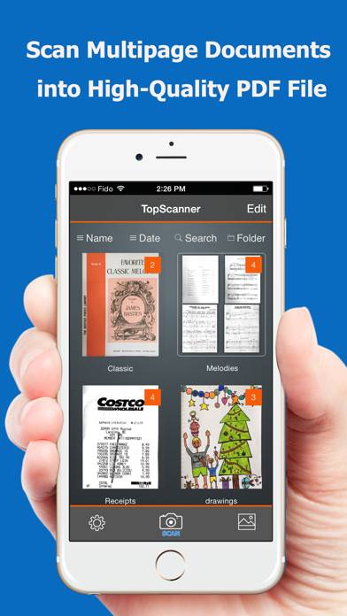 TopScanner : PDF Scanner App App-Screenshot #3