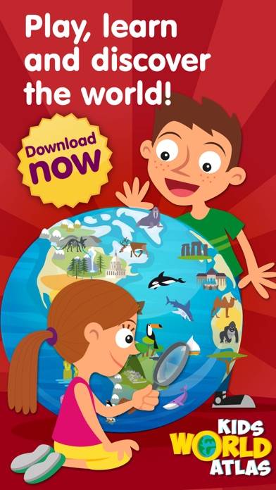 Kids World Atlas (premium) Capture d'écran de l'application #1