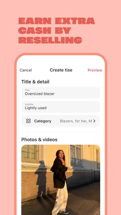 Tise | Reuse fashion App screenshot #5