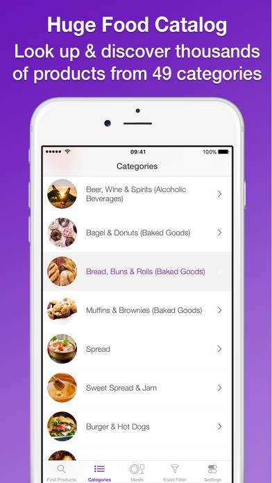 Food & Drink Carb Counter App skärmdump #2