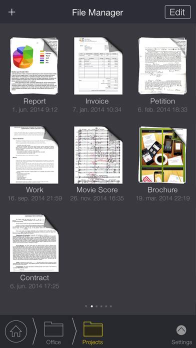 My Scans PRO, pdf scanner app Captura de pantalla de la aplicación #2