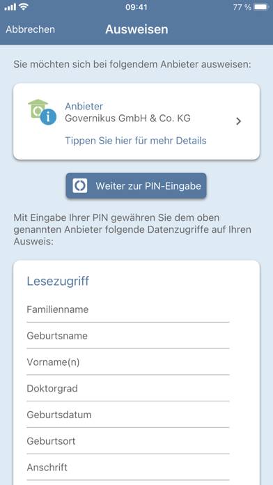 AusweisApp Bund App-Screenshot #4