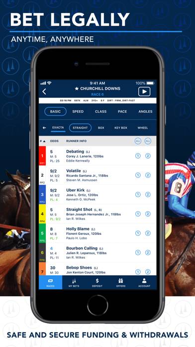 TwinSpires Horse Race Betting App screenshot #2