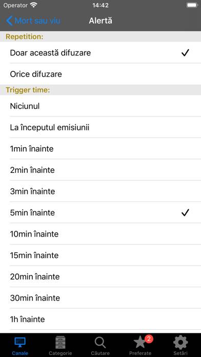 Romanian TV Schedule App-Screenshot #6