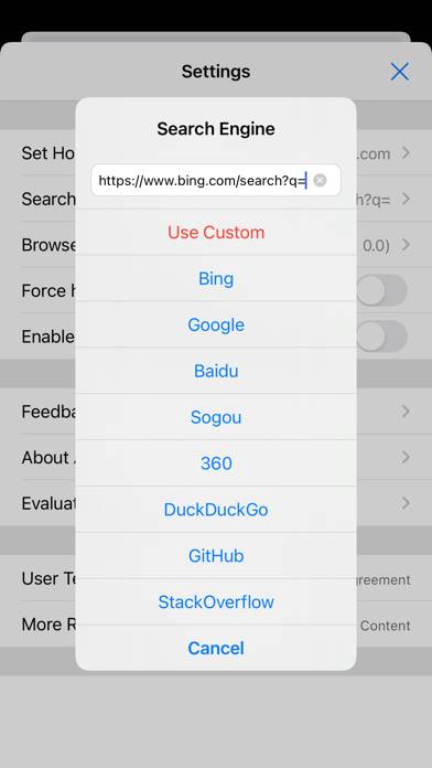 IBrowser- Full Screen Browser Captura de pantalla de la aplicación #4