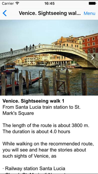 Venice offline audio guide App screenshot #4