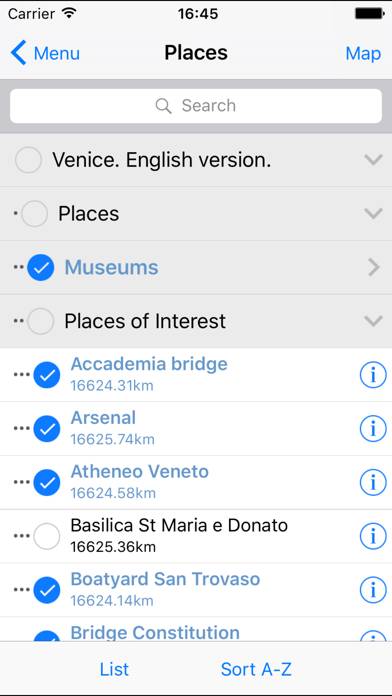 Venice offline audio guide App screenshot #5
