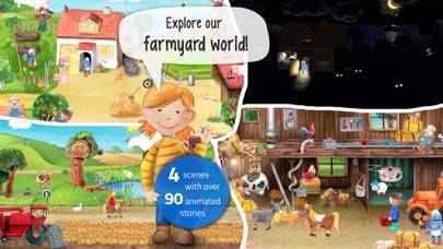 Tiny Farm: Animals & Tractor Schermata dell'app #1