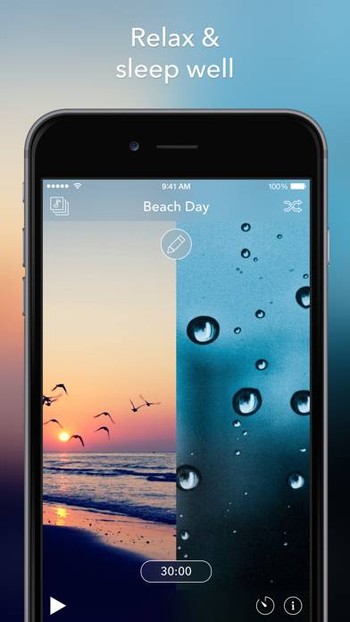 Relax Sounds PRO App screenshot