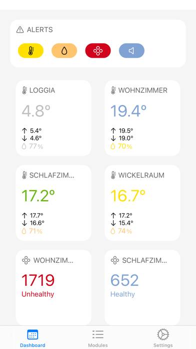 Weather Station Comfort App-Screenshot #3