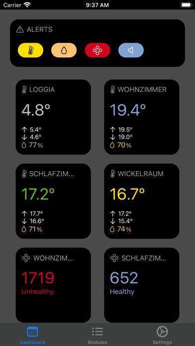 Weather Station Comfort App-Screenshot #4
