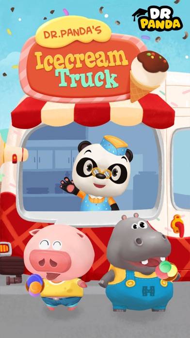 Dr. Panda's Ice Cream Truck Schermata dell'app #1