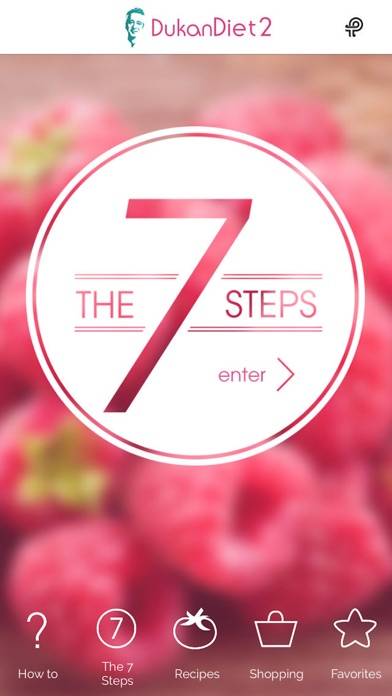The Dukan Diet 2 – The 7 Steps Schermata dell'app #1