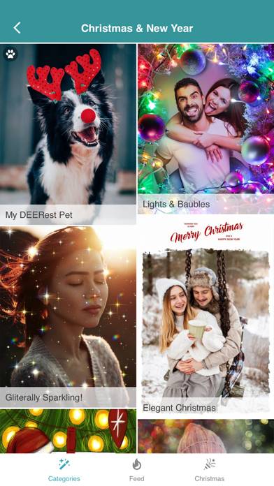 Marcos para fotos de Navidad ゜ Captura de pantalla de la aplicación #6