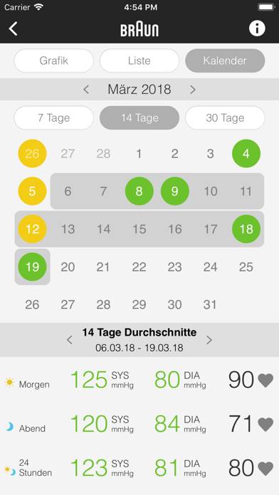 Braun Healthy Heart App-Screenshot #4