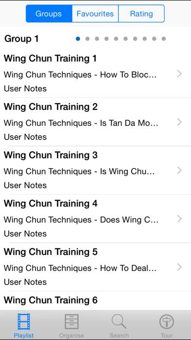 Wing Chun Techniques Captura de pantalla de la aplicación #2
