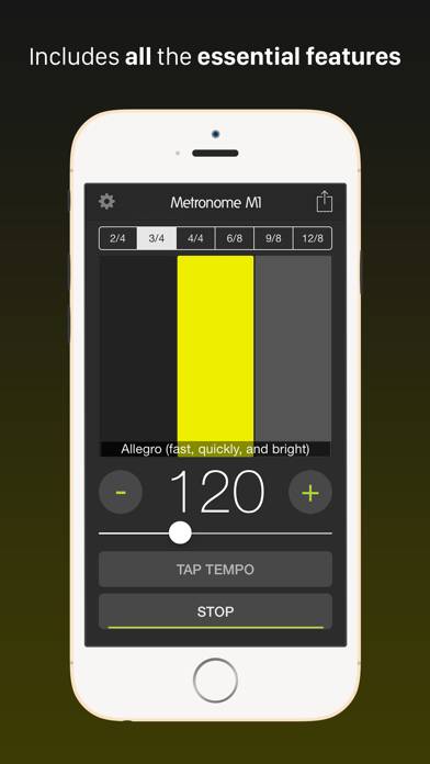 Metronome M1 Pro Captura de pantalla de la aplicación #2