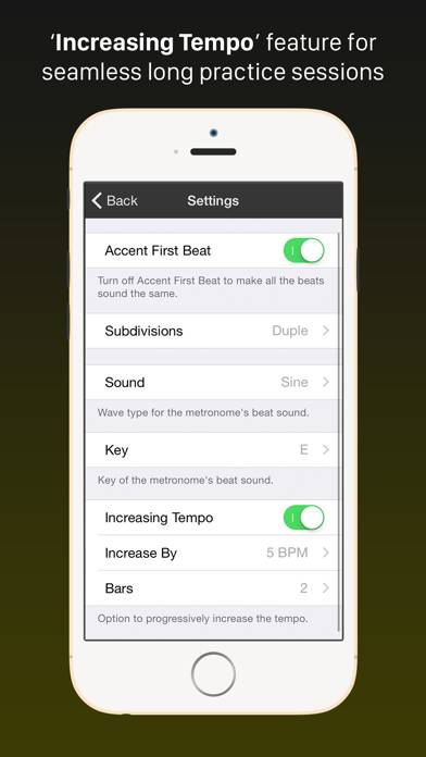 Metronome M1 Pro App screenshot #4