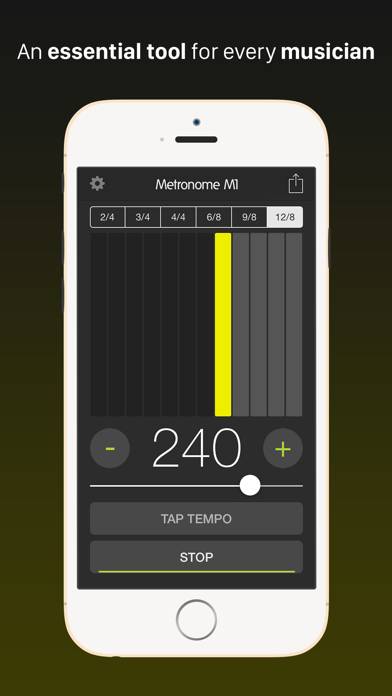 Metronome M1 Pro Captura de pantalla de la aplicación #5
