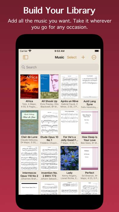 Paperless Music App-Screenshot #1