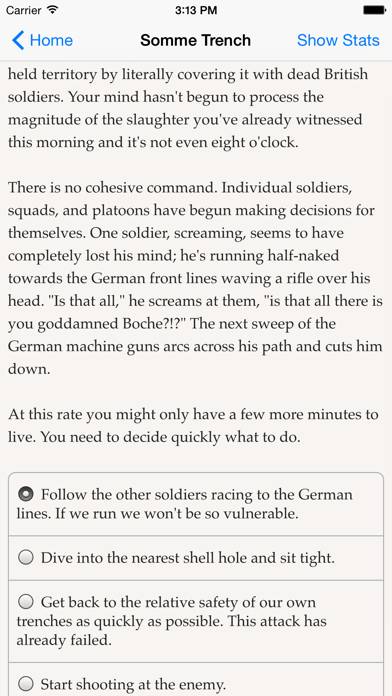 Somme Trench App screenshot #2