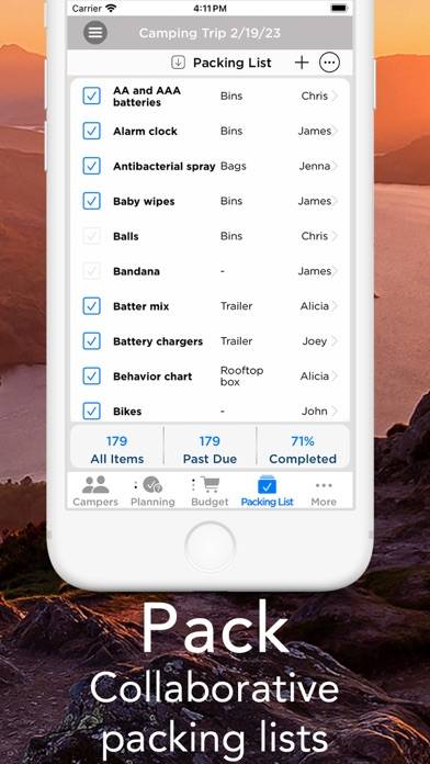Pro Camping Planner App-Screenshot #4